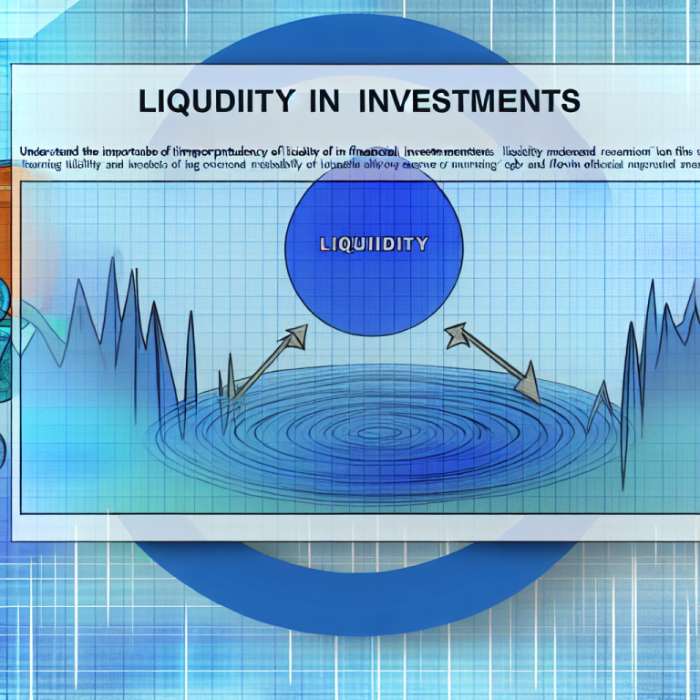 Gráfico sobre A Importância da Liquidez em Investimentos