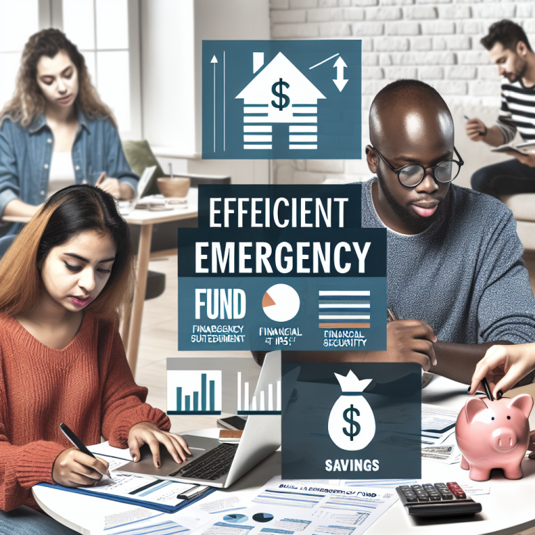 Gráfico sobre Como montar uma reserva de emergência eficiente