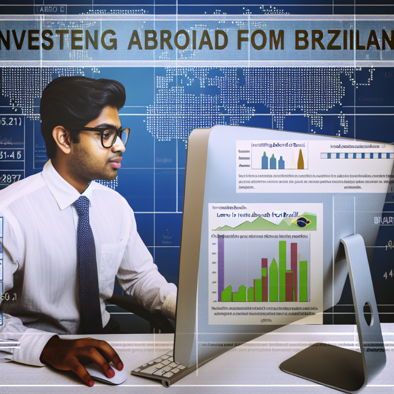 Gráfico sobre Como investir no exterior direto do Brasil