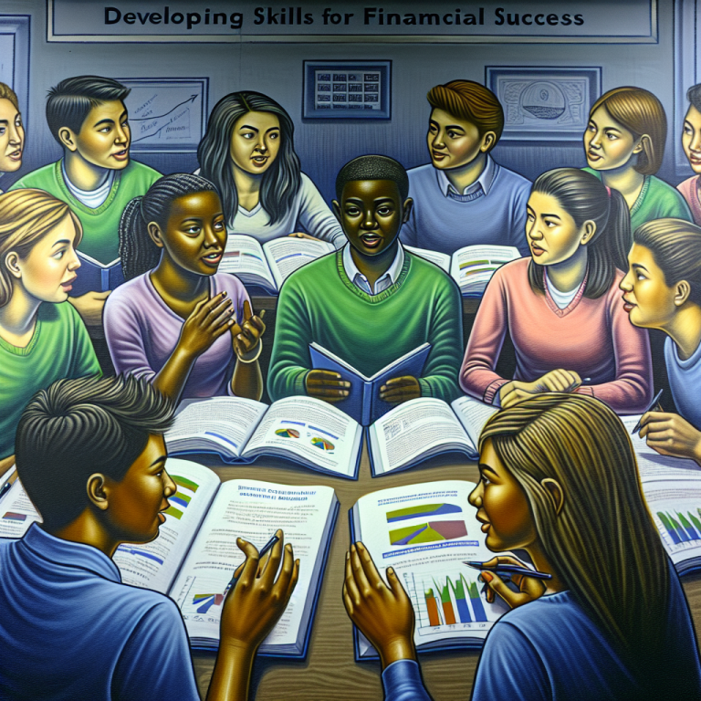 Gráfico sobre O impacto da educação financeira nas novas gerações