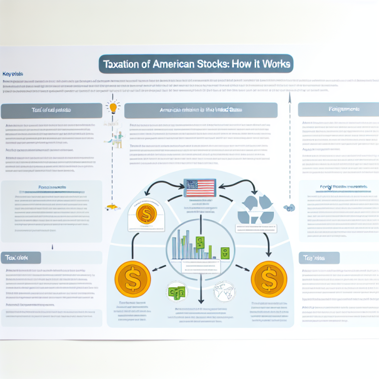 Gráfico sobre Como funciona a tributação de ações americanas