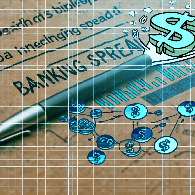 Gráfico sobre Entendendo o spread bancário e seu impacto nos investimentos