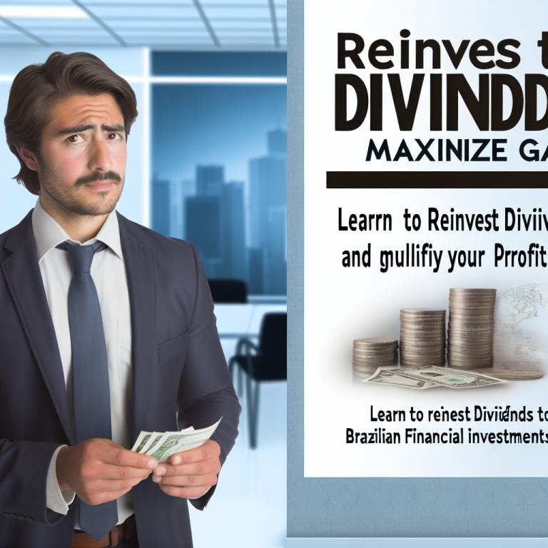 Gráfico sobre Como reinvestir dividendos para maximizar ganhos