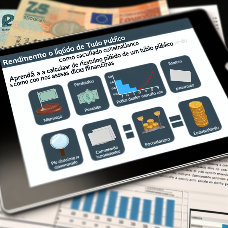 Como calcular o rendimento líquido de um título público Gráfico sobre Como calcular o rendimento líquido de um título público
