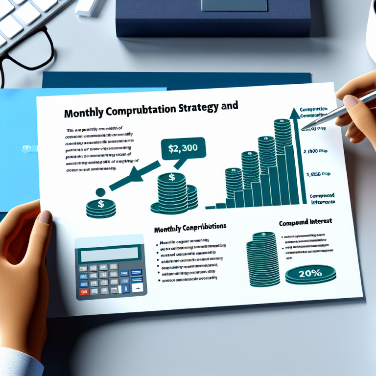 Estratégia de aportes mensais: o poder dos juros compostos Gráfico sobre Estratégia de aportes mensais: o poder dos juros compostos