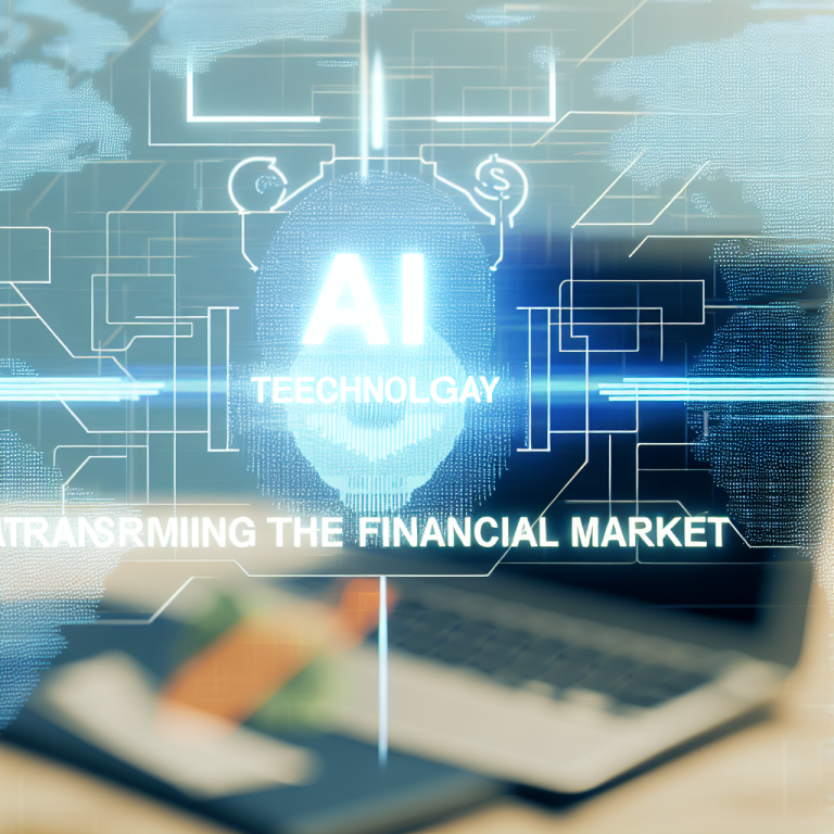 Gráfico sobre Como a IA está transformando o mercado financeiro