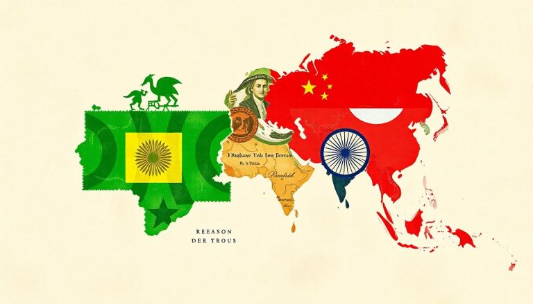 Ilustração 3D futurista de uma árvore digital com raízes estendidas em um escuro ambiente de negócios, representando os investimentos precisando de raízes fortes para sobreviver no mercado global.